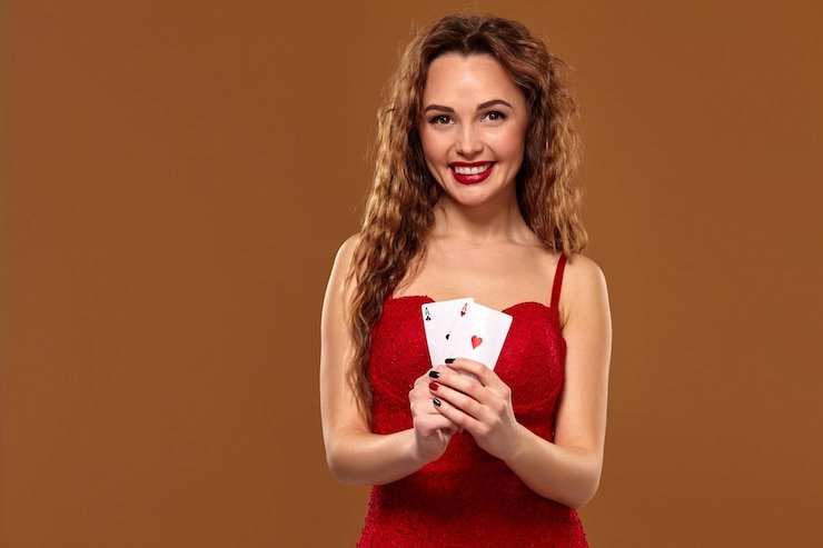 Meja AduQ live-dealer di studio pedangtogel dengan dealer profesional dan kamera HD
